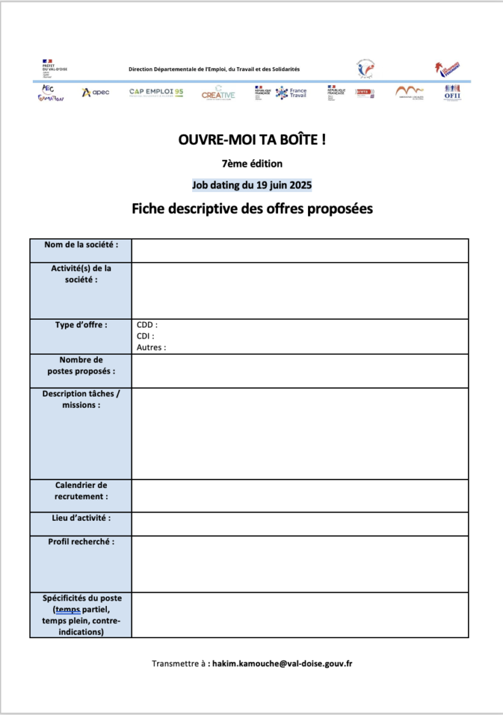 Ouvre-moi ta boîte